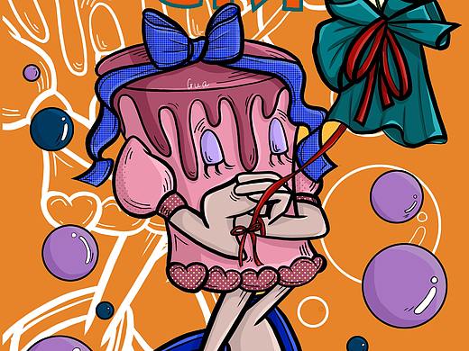 七夕节的小蛋糕