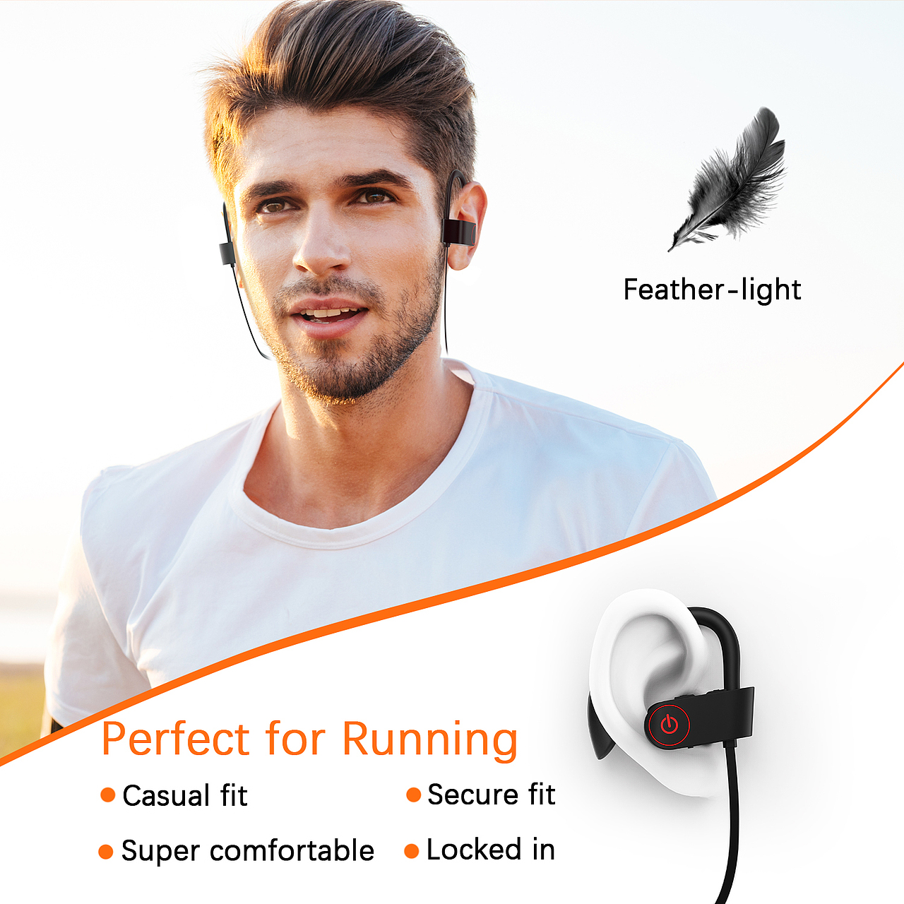 蓝牙耳机渲染图