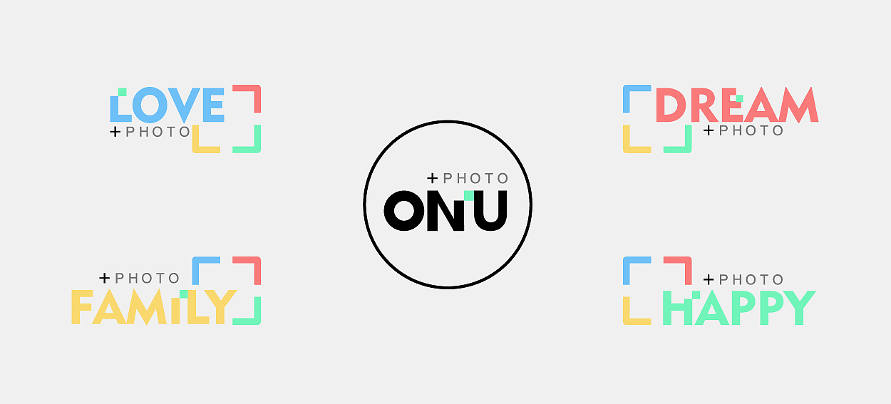 ONU摄影机构品牌设计（图ZMzI3MTg5NzI=） - Logo - 站酷设计师张庆喜原创素材 - 站酷ZCOOL
