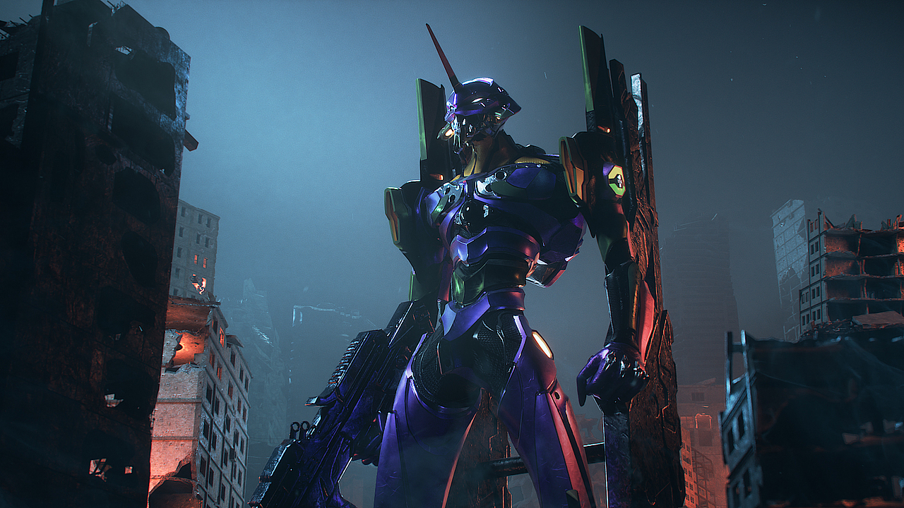 《荒野行动》 X 《新世纪福音战士》(三维篇)（图ZMjAyNTI4OTk2） - 动画/影视 - 站酷设计师Turphy原创素材 - 站酷ZCOOL