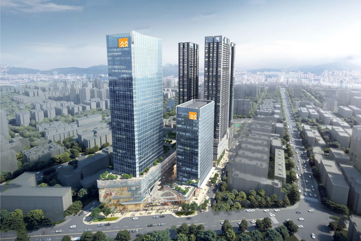 笋岗中心万象华府华润封面之作笋岗地铁站