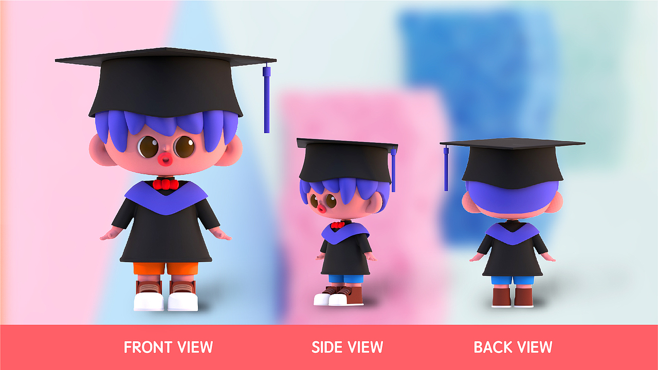 C4D IP建模打卡—— Leo Lee‘s Costumes（图ZMjcyNjA0NTg4） - 人物/生物 - 站酷设计师木乃伊0974原创素材 - 站酷ZCOOL