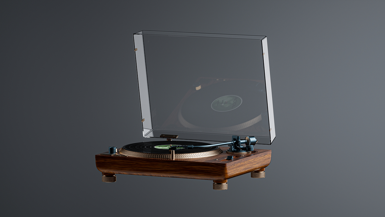 Gramophone | 留声机场景渲染（图ZMjk1ODU4NjA0） - 场景 - 站酷设计师Jooooojo原创素材 - 站酷ZCOOL