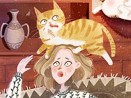 小猫咪能有什么坏心思呢？