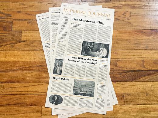 报纸设计 | Imperial Journal