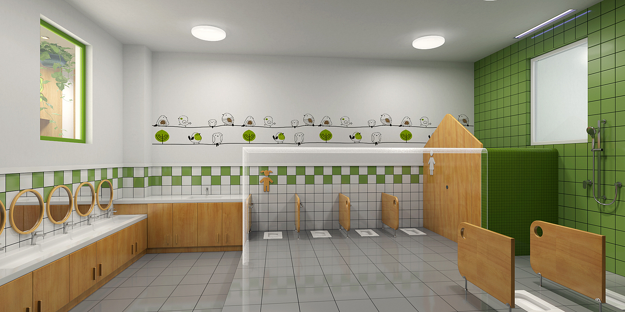 幼儿园也可以漂亮而有色彩