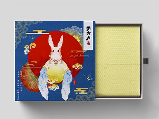 成都“南台月”——中秋酥皮月饼礼盒（个人主页-ZNDE3NDQ5NjA=） - 包装 - 站酷设计师果子蜜酱原创素材 - 站酷ZCOOL