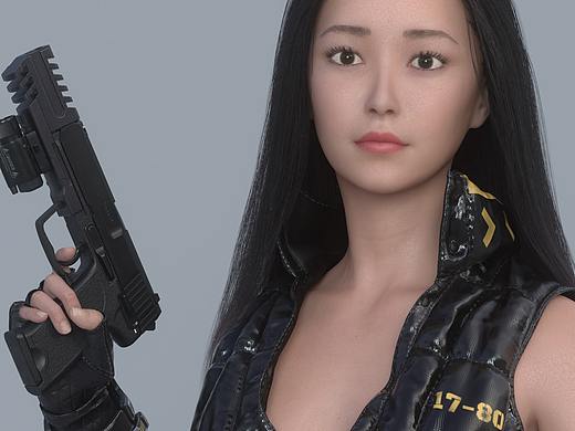 C4D Redshift 角色渲染合集04