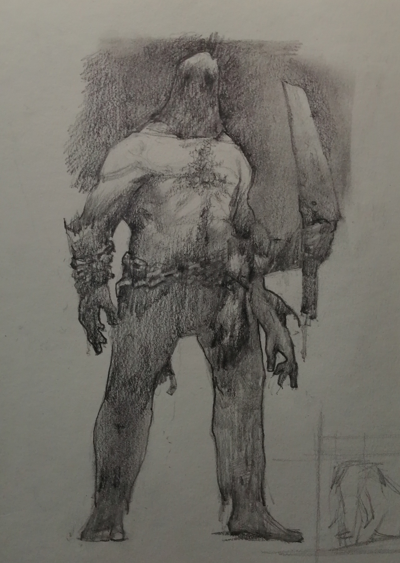 一些速写和两张小设计