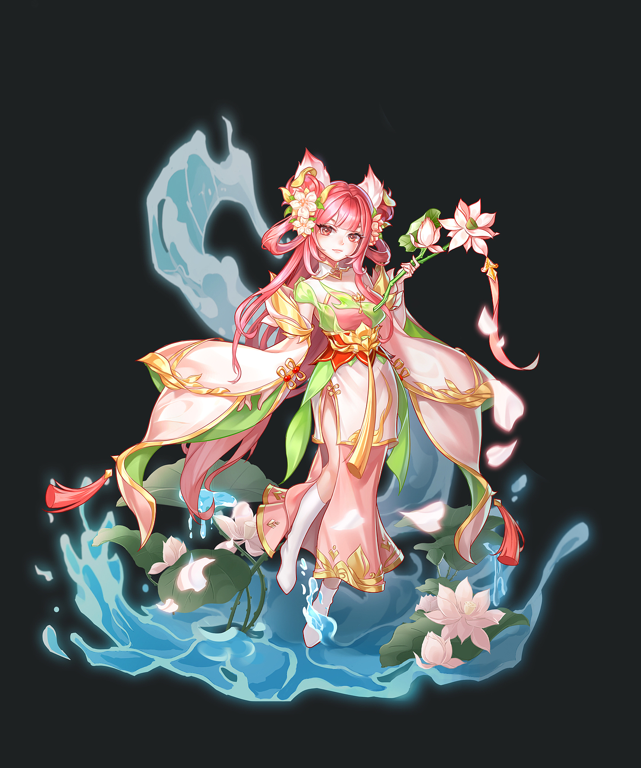 一些角色立绘设计练习~