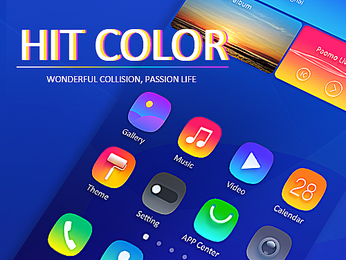 《HIT COLOR》（图ZMTc0NjcxMTY=） - 主题/皮肤 - 站酷设计师Moonpeter原创素材 - 站酷ZCOOL