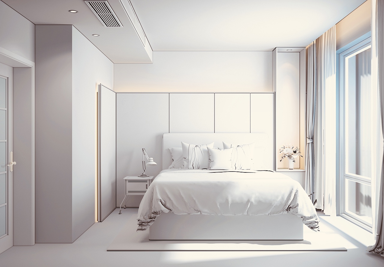 主臥改造（圖ZMTU1MDE3NzMy） - 家裝設(shè)計 - 站酷設(shè)計師一豎xyy原創(chuàng)素材 - 站酷ZCOOL