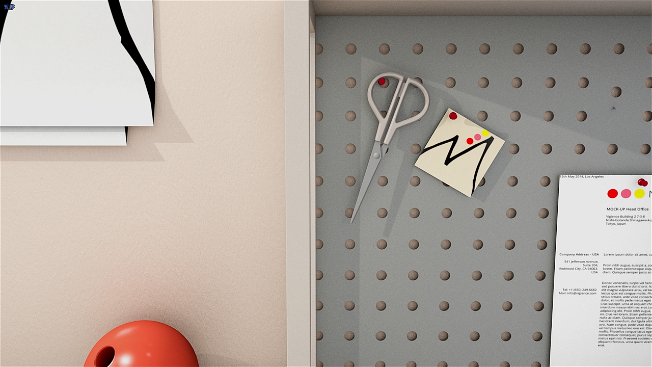 C4D临摹作品-微软广告 短片视频