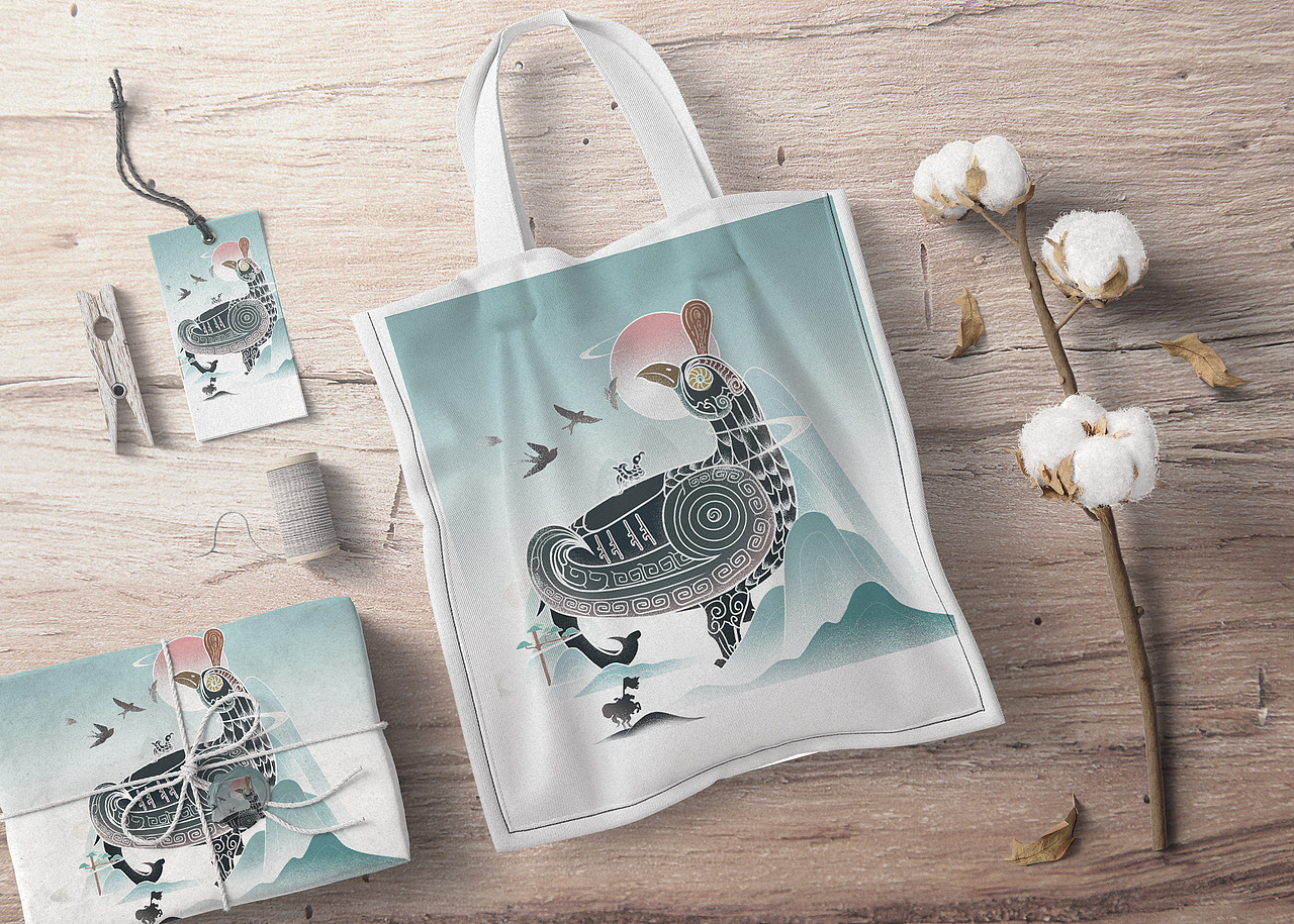 国风文创插画（图ZMzA5MjQwNjI4） - 商业插画 - 站酷设计师Z74299972原创素材 - 站酷ZCOOL