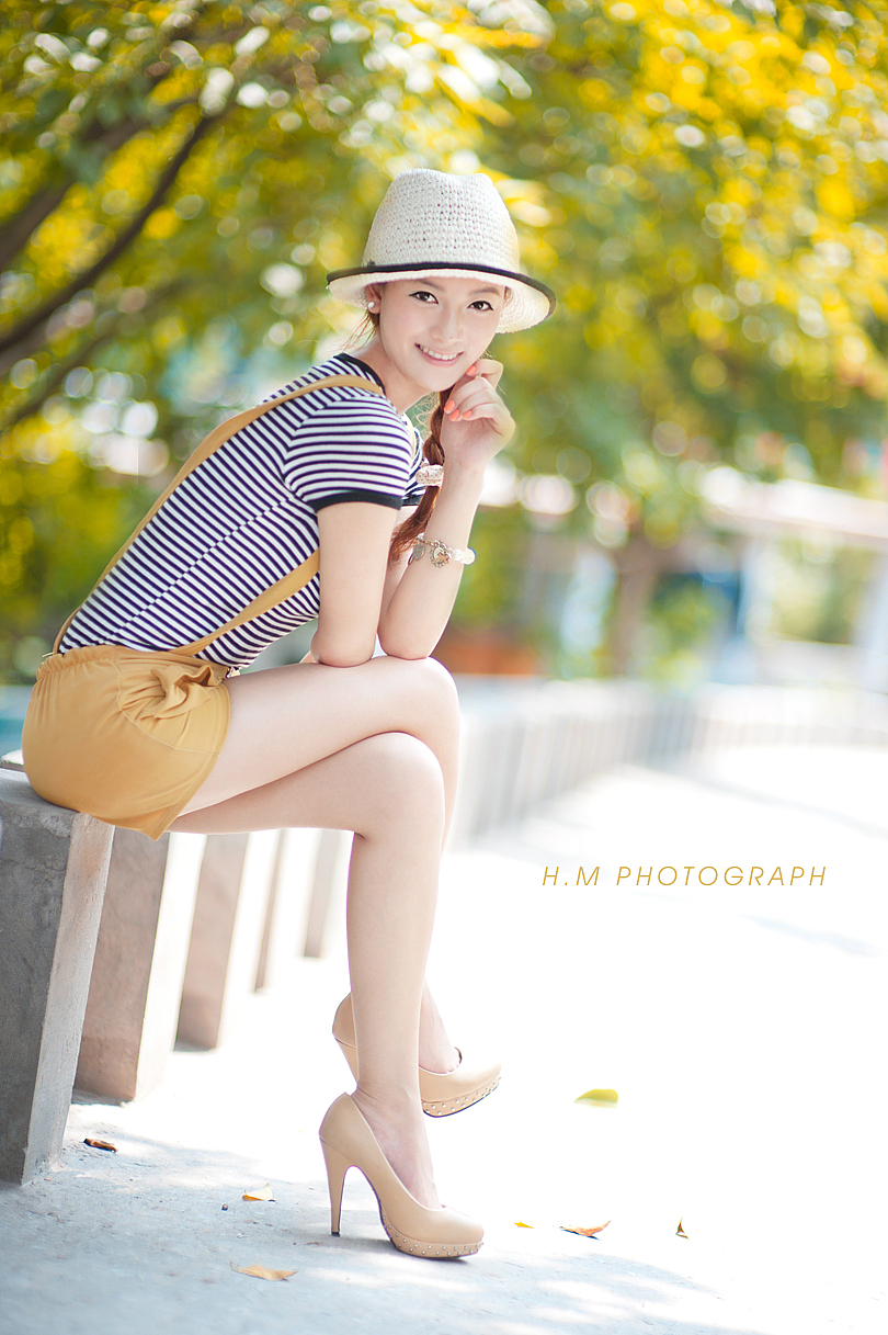 【H.M外拍】【斑“澜”之夏】清新夏日糖水外拍（40度外拍系列之一）