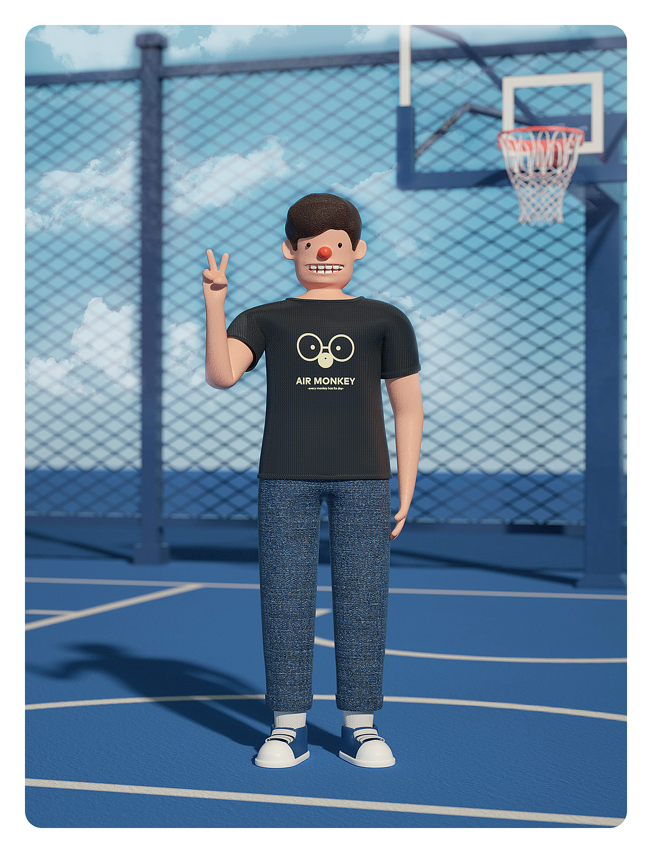 2019年C4D卡通角色年度作品集