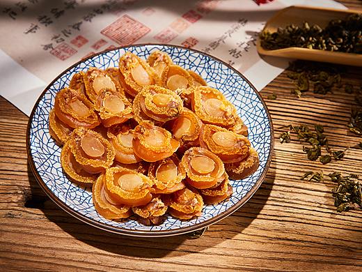 鲍鱼干美食摄影
