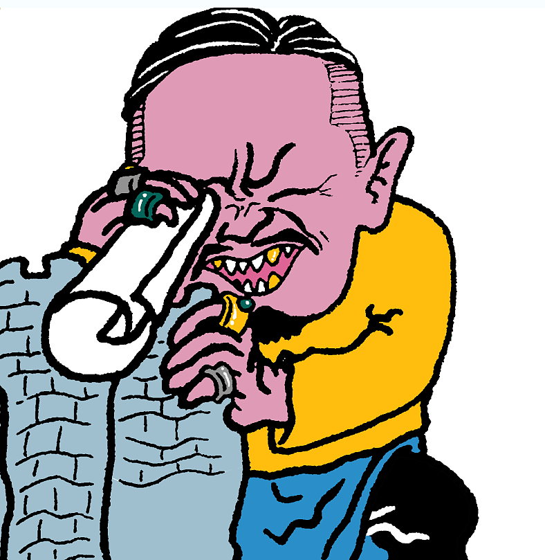 手绘电影海报姜文电影