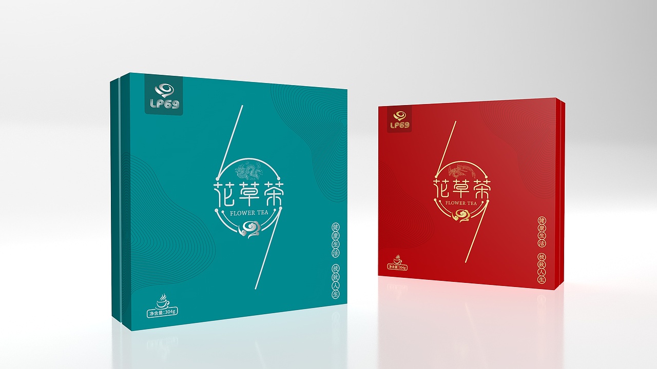 花草茶礼盒设计（图ZMTc5MDAyMDQ0） - 包装 - 站酷设计师木槿花设计原创素材 - 站酷ZCOOL