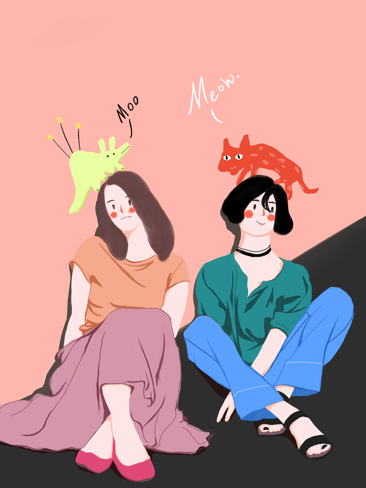 日月之行（图ZMTg4MTczMDg0） - 创作习作 - 站酷设计师芙里达达原创素材 - 站酷ZCOOL