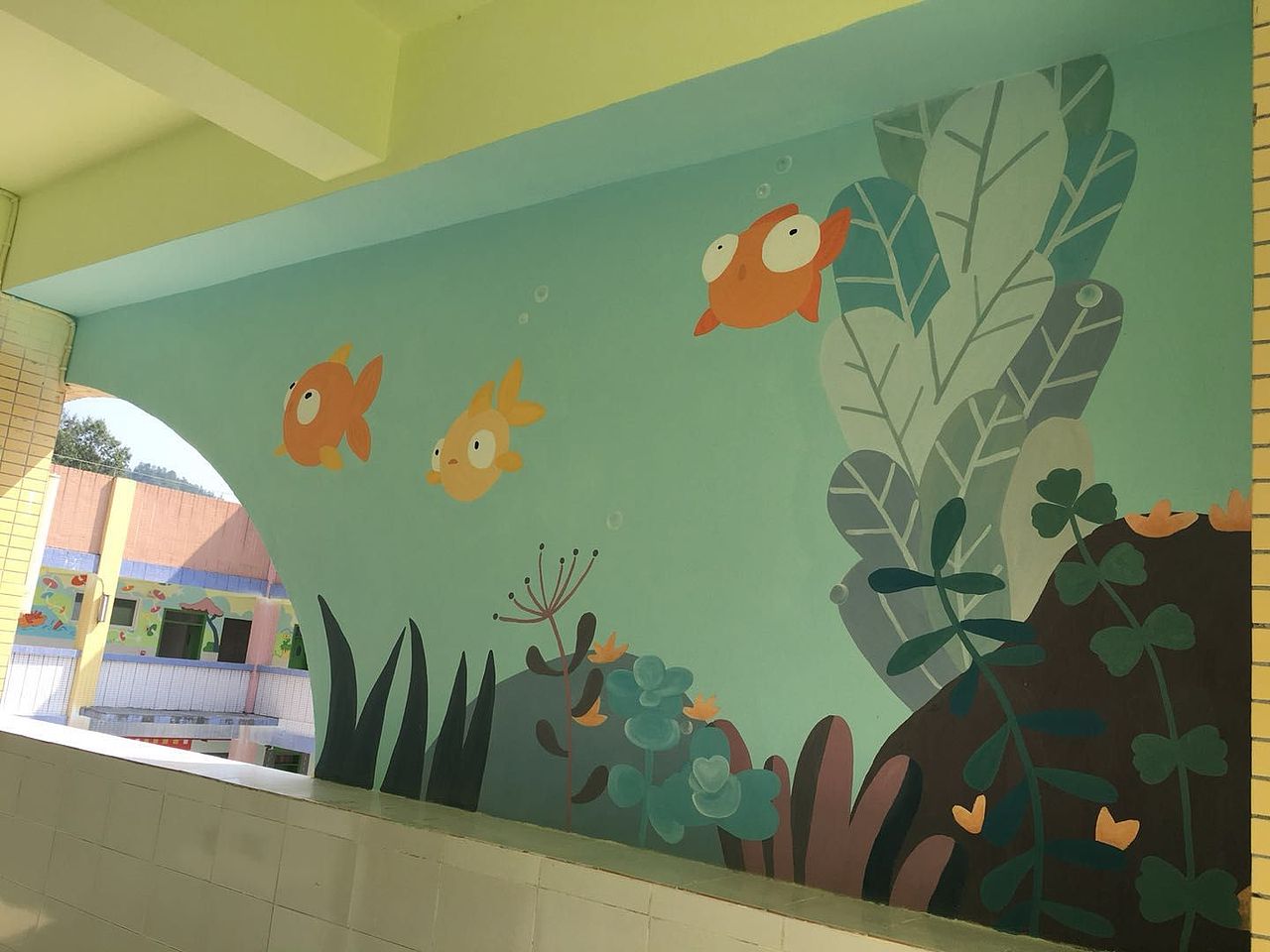 重庆墙绘，绘重庆彩绘，重庆壁画，重庆幼儿园彩绘（图ZMjUzNzkyNDEy） - 绘画 - 站酷设计师梅川酷査原创素材 - 站酷ZCOOL