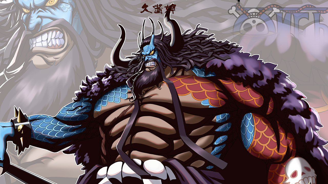 海贼王四皇系列 百兽凯多|动漫|其他动漫|涂图君久酱婶 - 原创作品