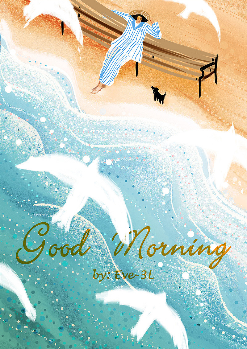 good morning早安图系列|插画|商业插画|eve3l_原创作品-站酷zcool