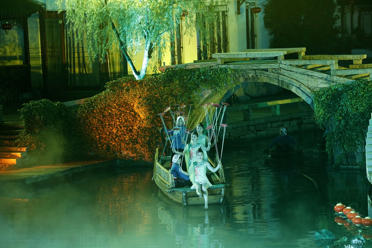 苏州周庄古镇四季周庄