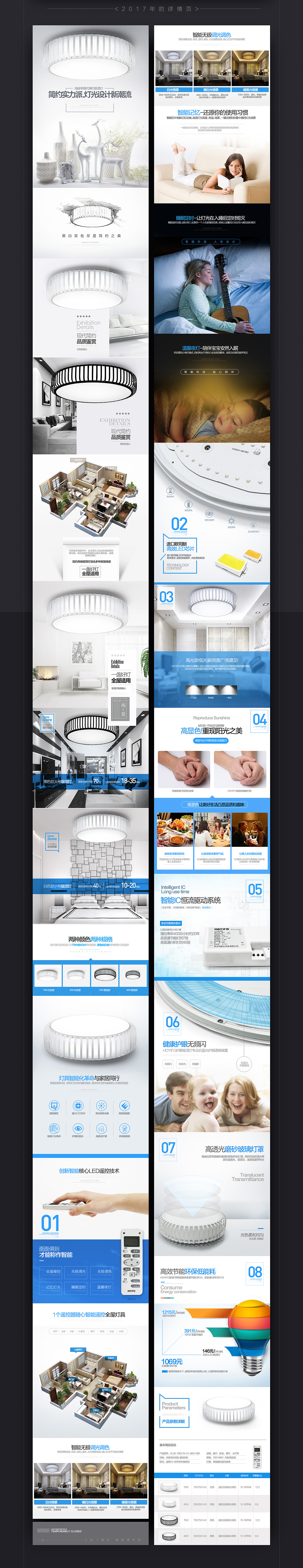 吸顶灯详情主页合集（图ZMTYyMjgxNDgw） - 电商 - 站酷设计师倾耳拭目原创素材 - 站酷ZCOOL