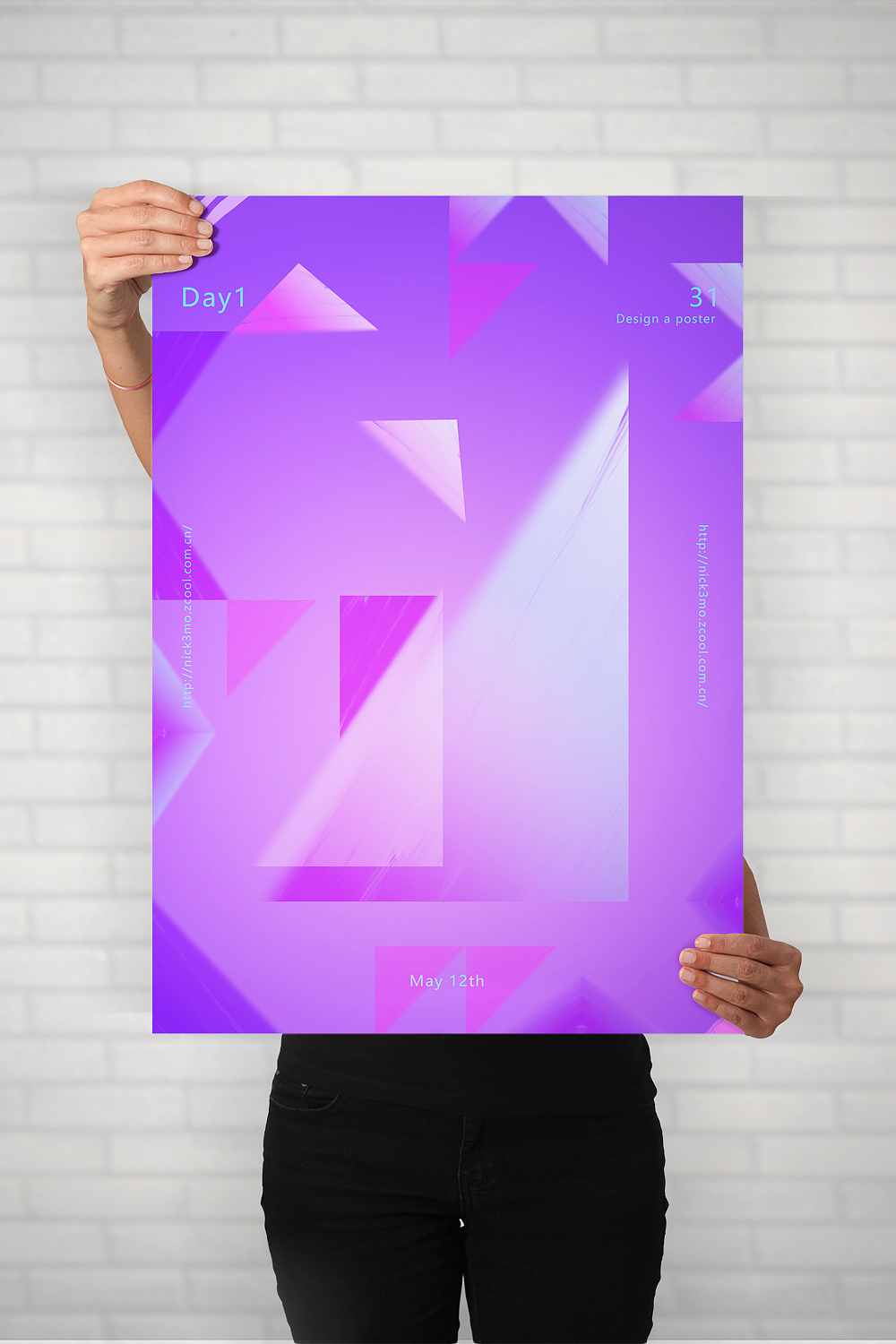 31 days | One day design a poster