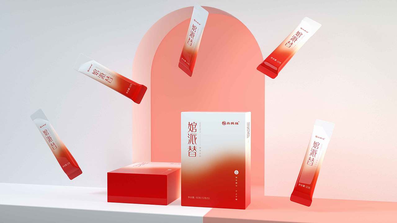 皆行案例 | 婠派替，红糖姜茶创意包装设计（图ZMjczODIzNTA0） - 包装 - 站酷设计师皆行创意设计原创素材 - 站酷ZCOOL
