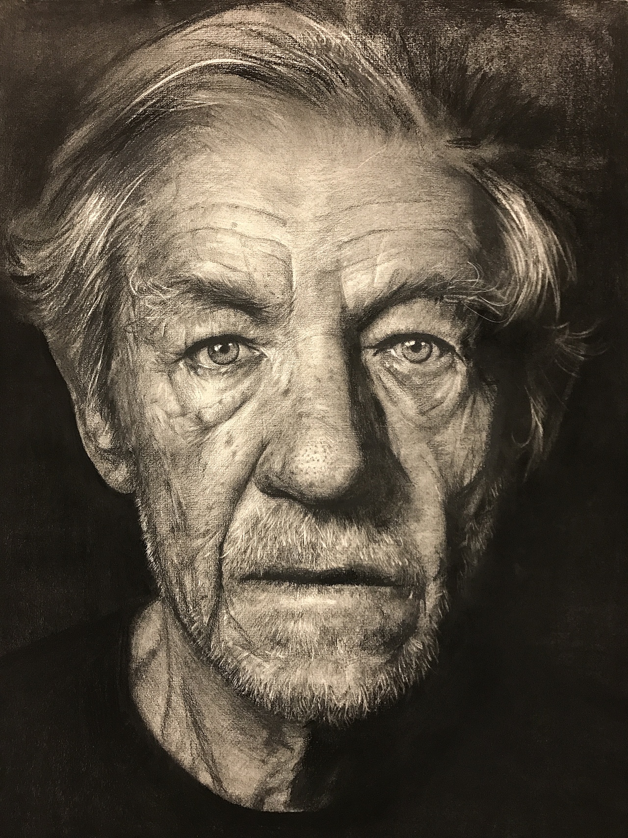 A portrait for my favorite actor.（图ZODAxNDMyMjQ=） - 绘画 - 站酷设计师文森的魔力鲨原创素材 - 站酷ZCOOL