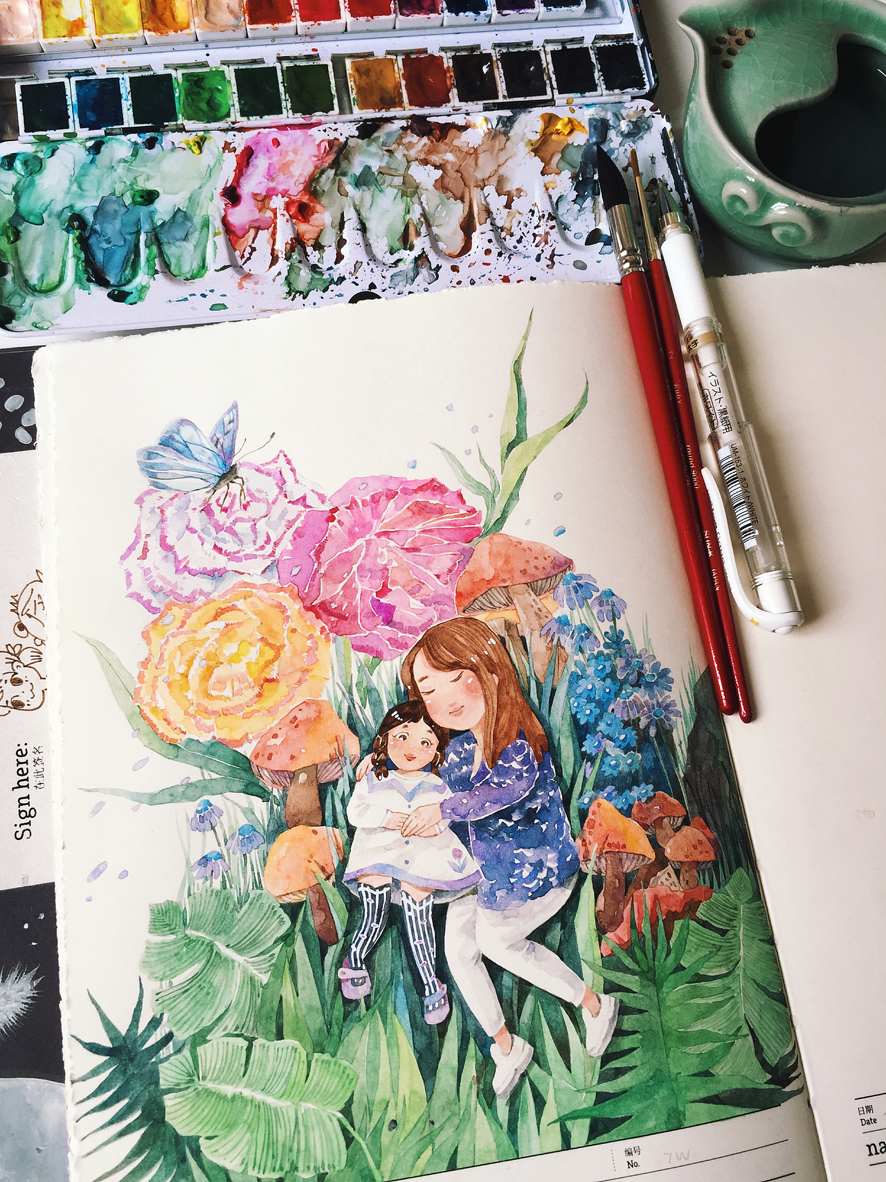 最近的一些水彩作品（图ZNTY0MDE4MDA=） - 绘画 - 站酷设计师金鱼酱JINYU原创素材 - 站酷ZCOOL