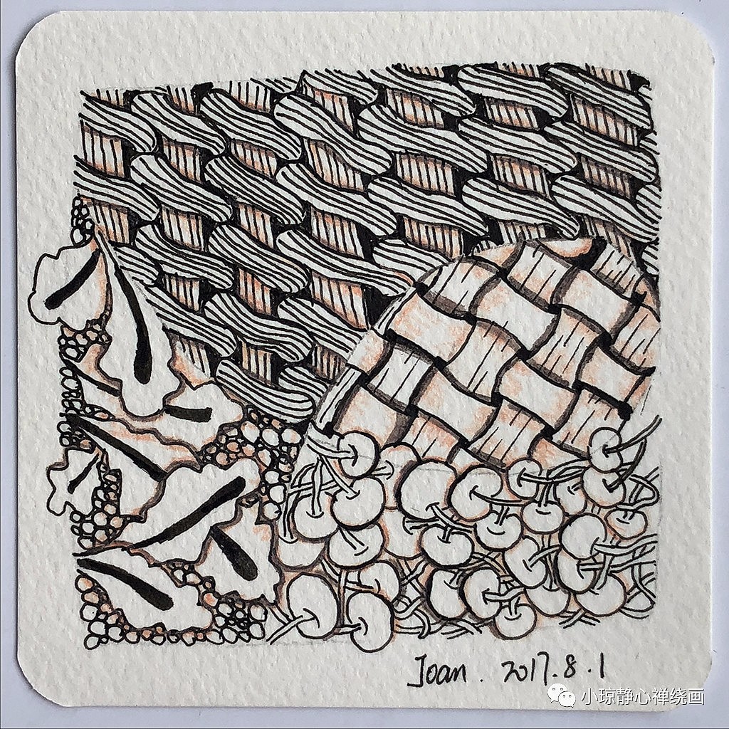 禅绕画（图ZMTIzMTg1MzI0） - 绘画 - 站酷设计师小琼静心禅绕画原创素材 - 站酷ZCOOL