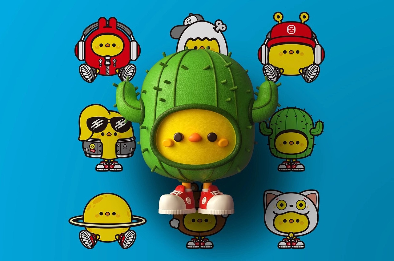 和李舜老师合作的邦尼兔