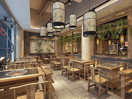 火锅店装修 合肥火锅店装修公司 专业餐饮店装修设计
