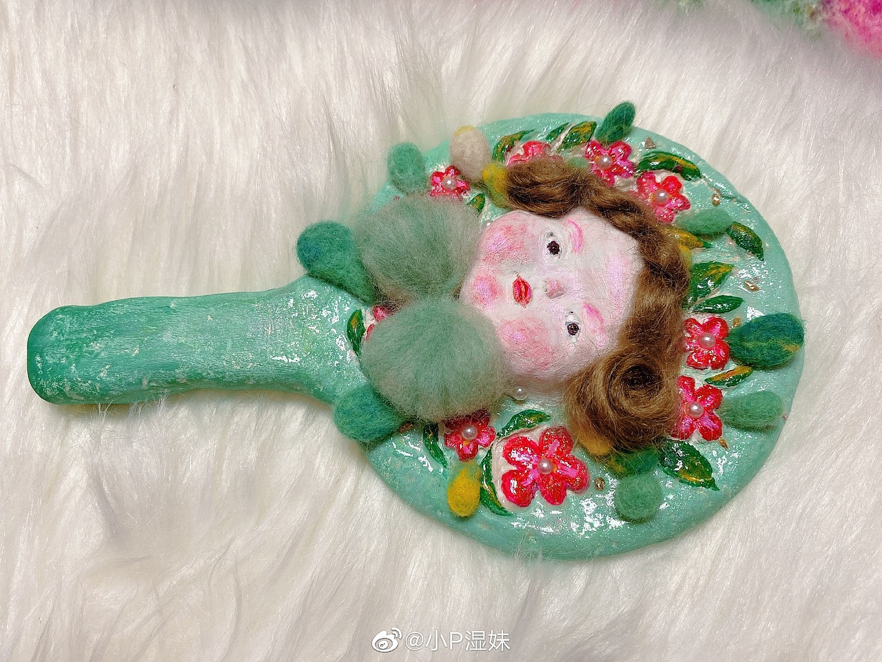 石塑黏土&羊毛毡三星堆文化发泡胶材料作品你以为我只会设计包装么,那