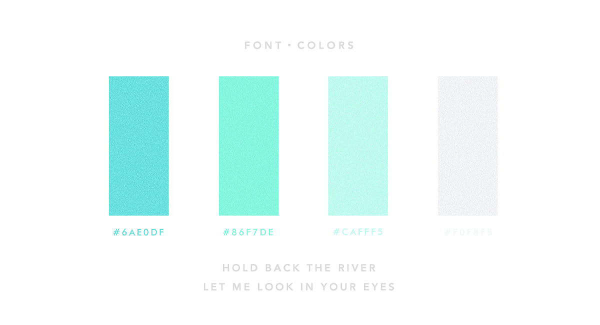FONT · COLOR 【油漆字效】