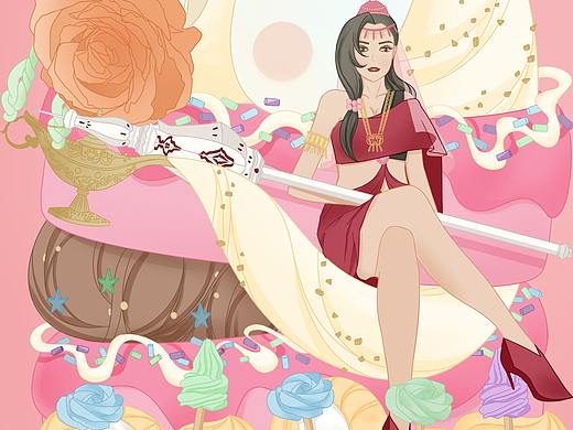 《美食童话》系列之阿拉丁神灯