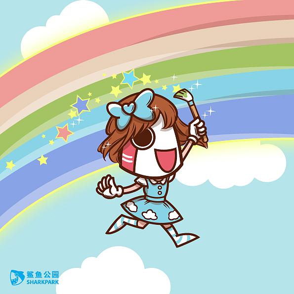 自闭症女孩绘出“莫奈般”杰作（图ZMjAxNTAwNjQ=） - 短篇/格漫 - 站酷设计师我是小小鲨原创素材 - 站酷ZCOOL