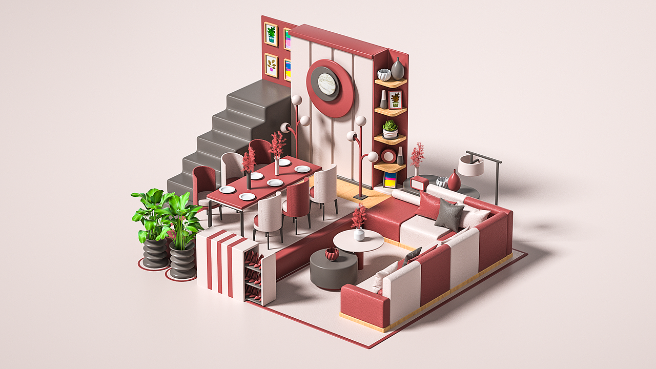 儿童节快乐~(C4D+OC选集)