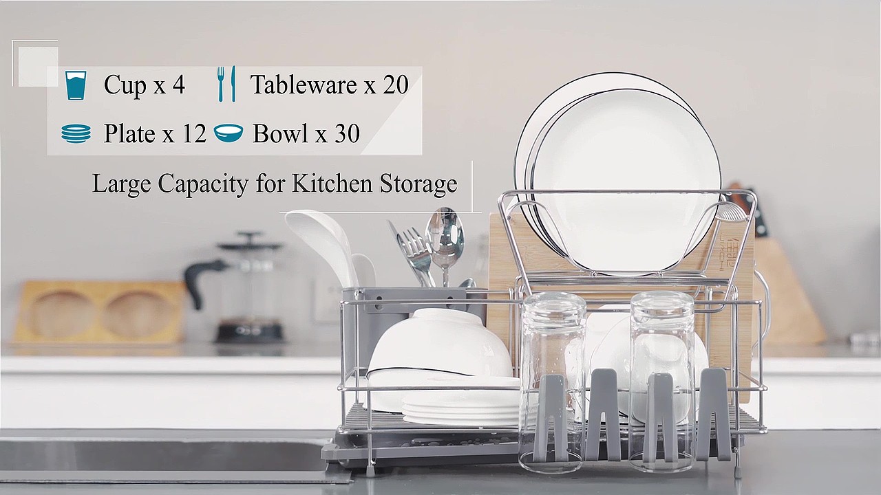 碗碟沥水架/家居产品广告