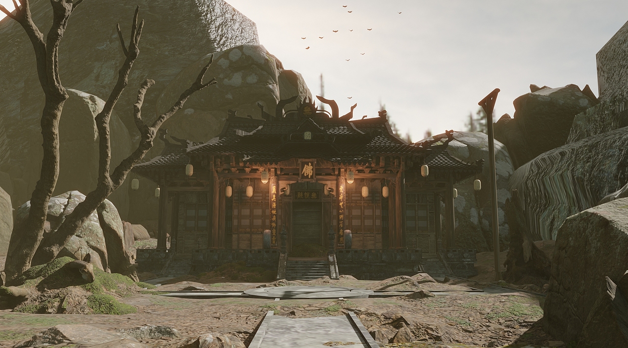 《荒山破庙》 场景概念练习