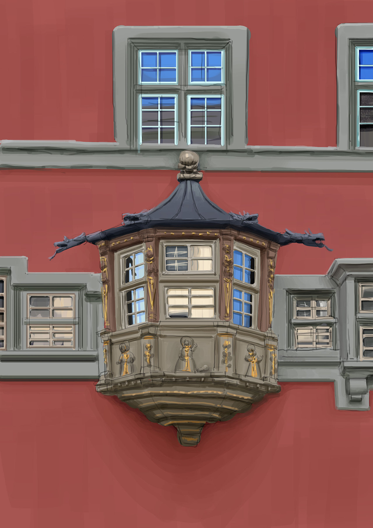 这个是之前的 一些照片临摹练习