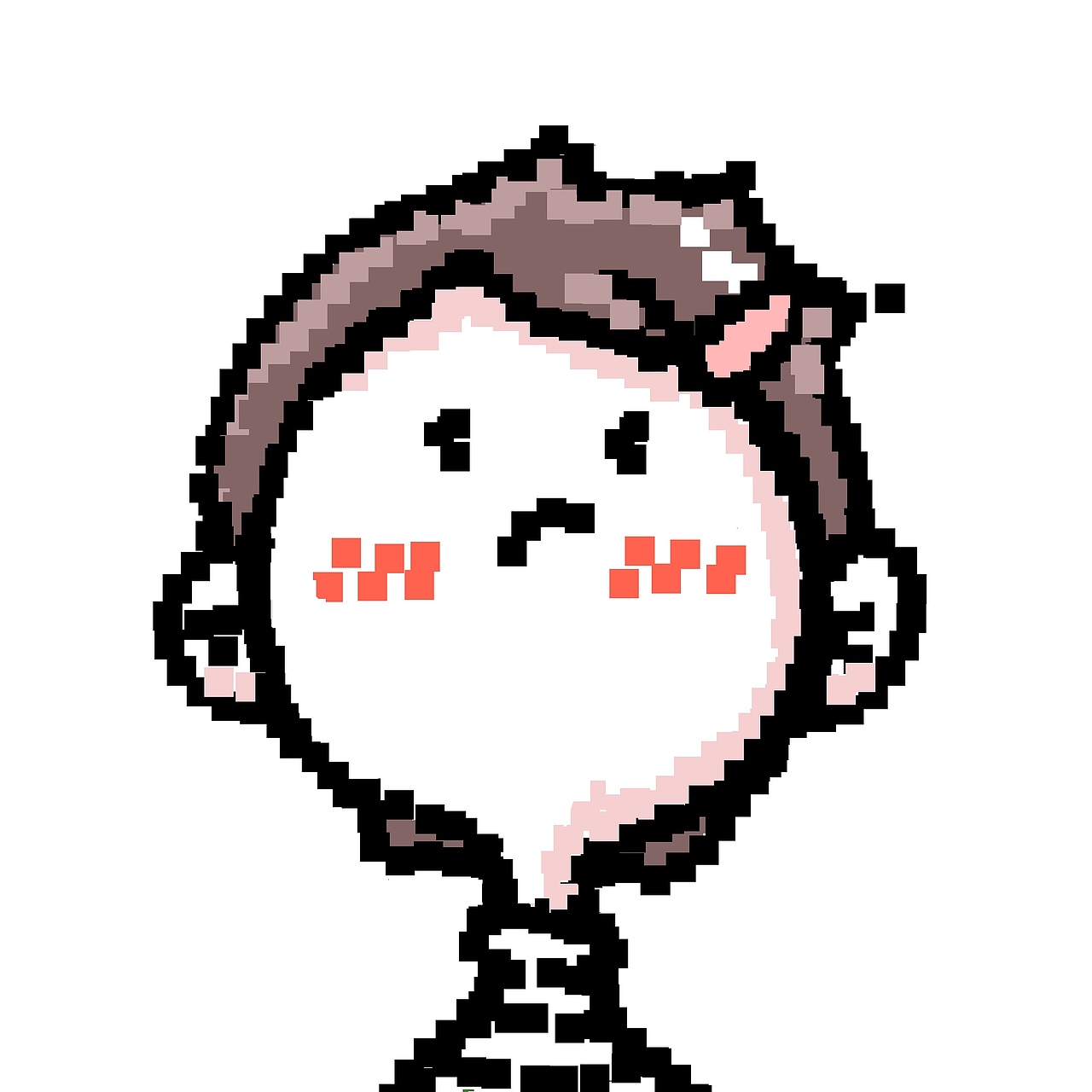 Q版|马赛克小人头像