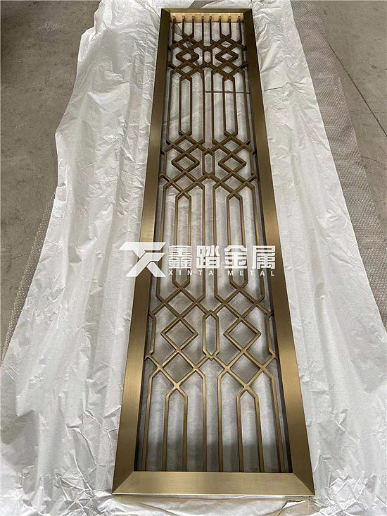 中西风格的各种不锈钢屏风款式图片参考