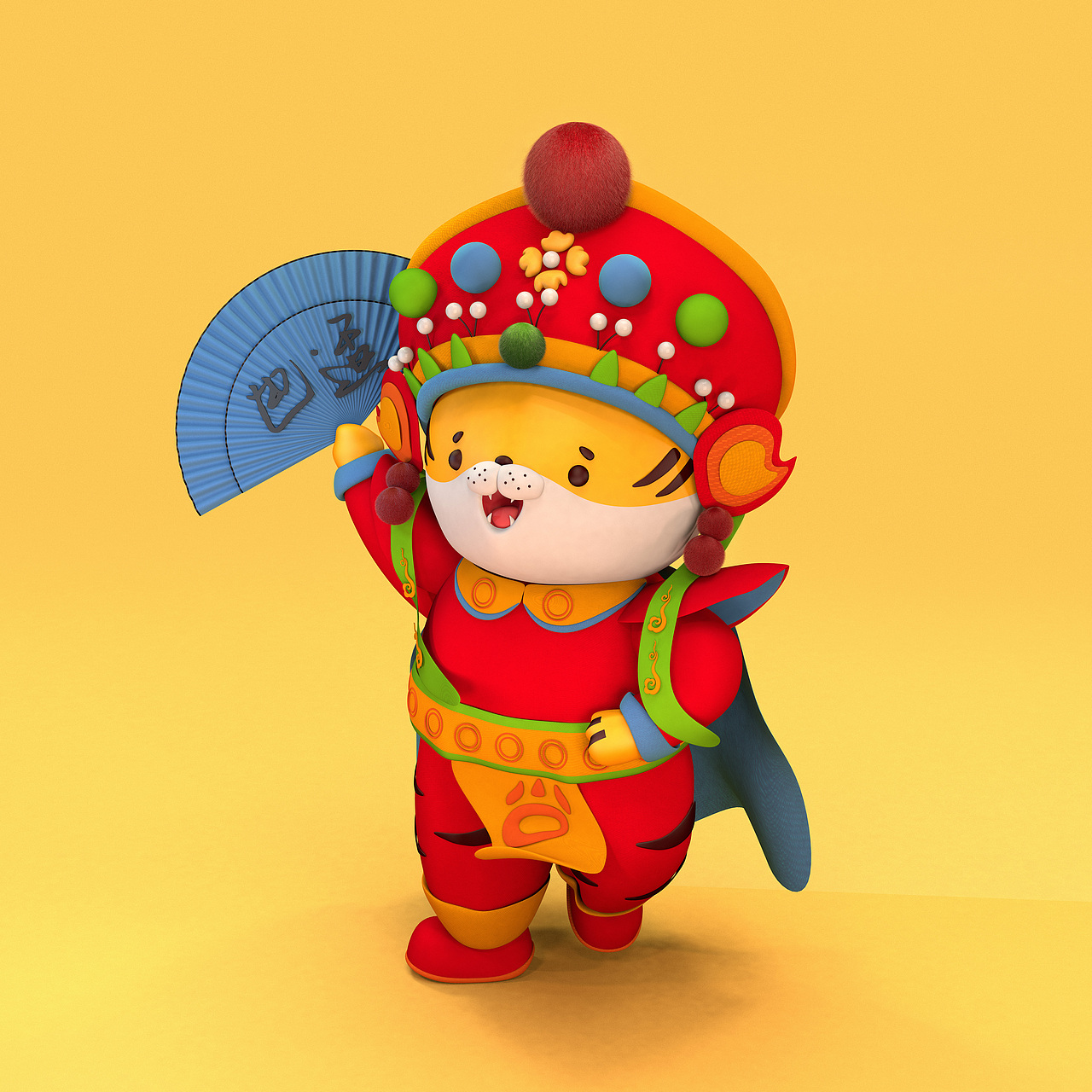 川剧 变脸 虎年（图ZMjgyMjA4MDIw） - 其他三维 - 站酷设计师Zyla110原创素材 - 站酷ZCOOL