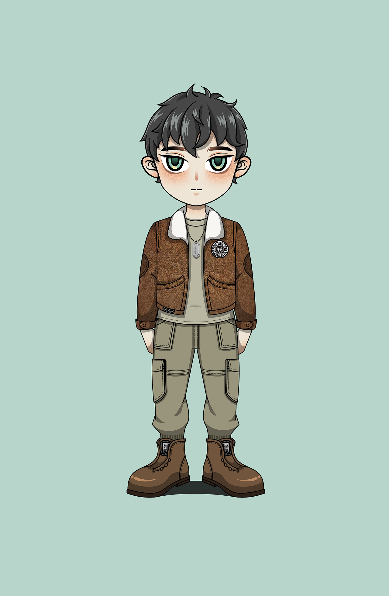 从小就喜欢玩的换装小人