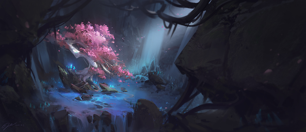 神木（图ZMjY5ODc5NDQw） - 概念设定 - 站酷设计师Violettenz原创素材 - 站酷ZCOOL