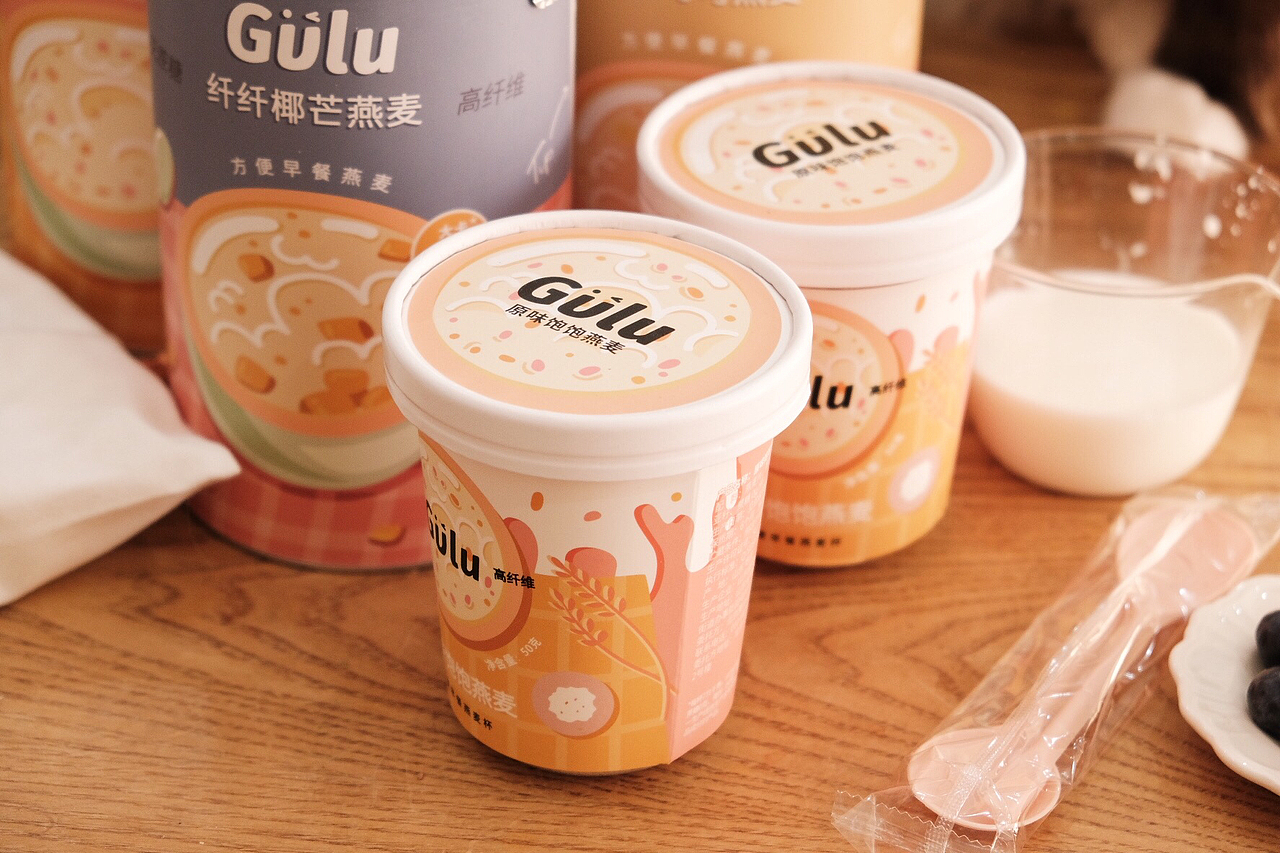 Gulu早餐燕麦包装(图ZMjIzNzg2NDI0) - 包装 - 站酷设计师斯特Synthiasite原创素材 - 站酷ZCOOL